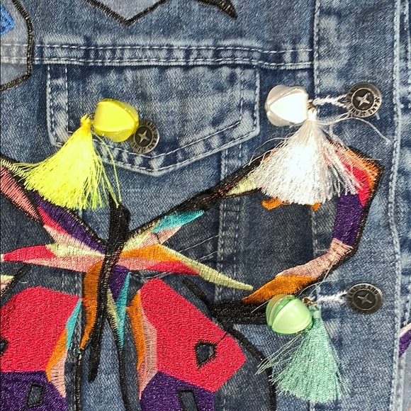 🆕 The ATANASIA Butterfly Denim Jacket - Picture 6 of 6